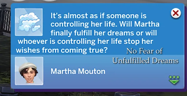 No "Fear of Unfulfilled Dreams"