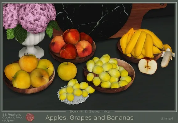 Bananas, Apples and Grapes 