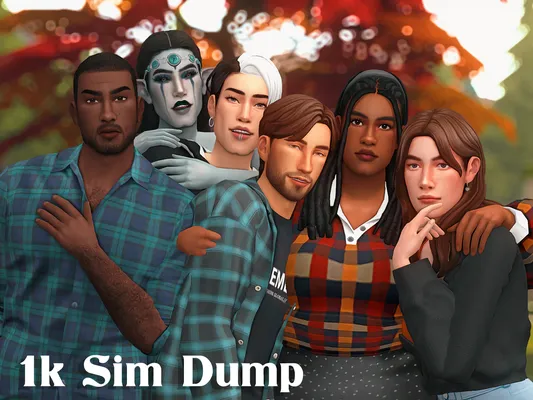 1k follower gift | 6 sim dump