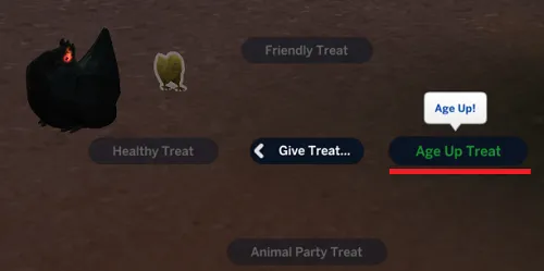 Age Up Chick Treat