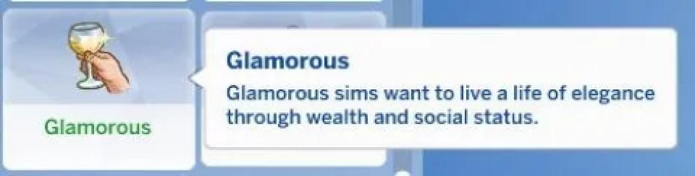 Glamorous Trait