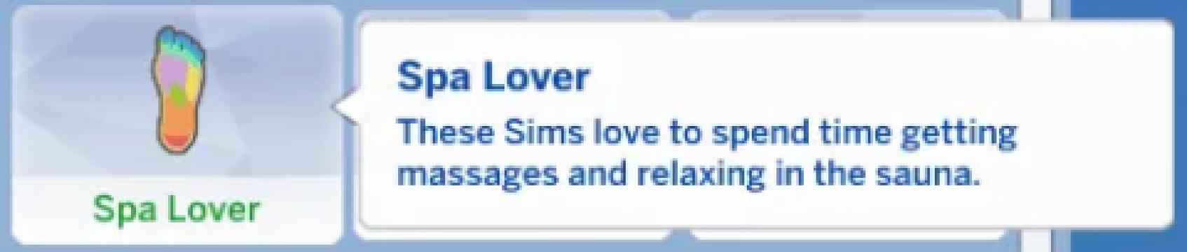 Space Lover Trait