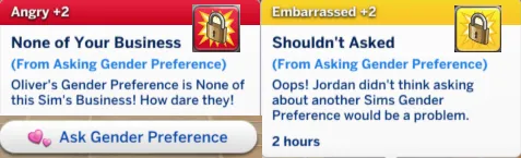 Ask Gender Preference
