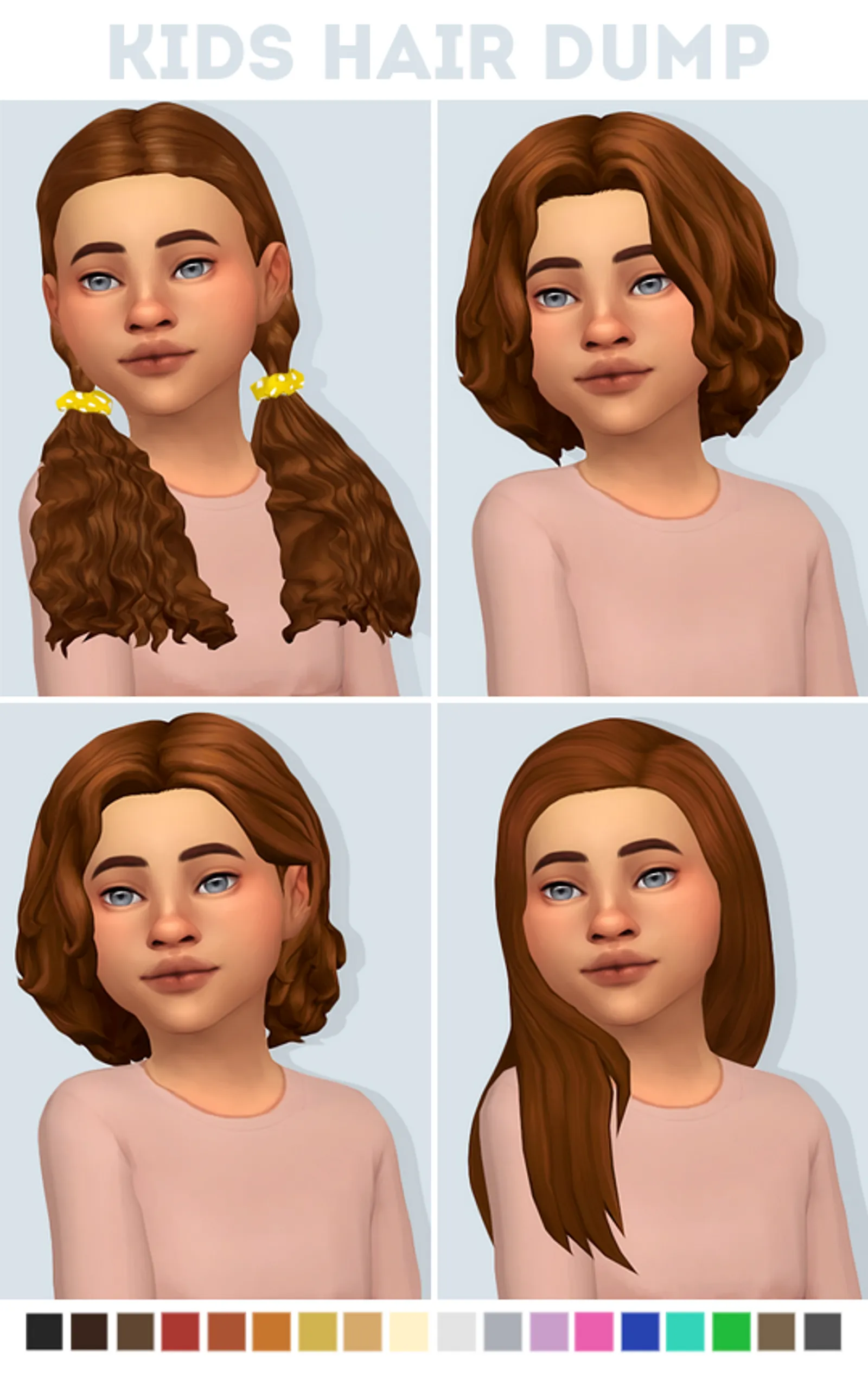Kids hair dump