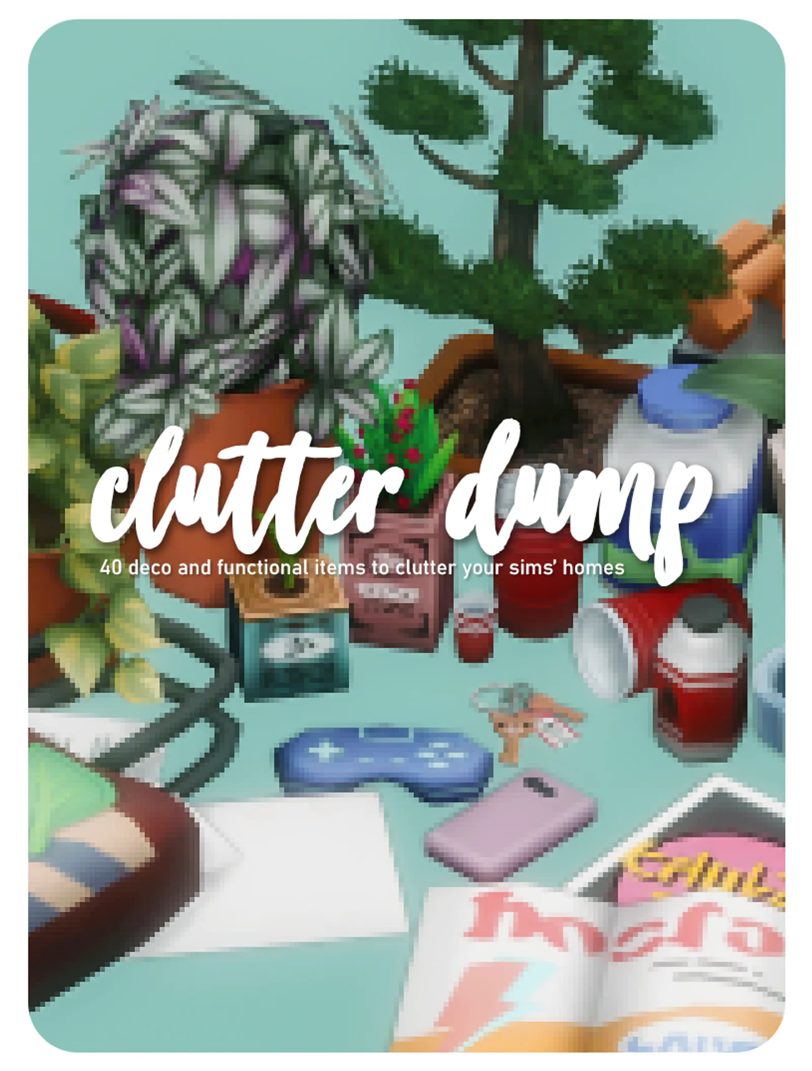 clutter dump; 40 deco and functional clutter items 📔