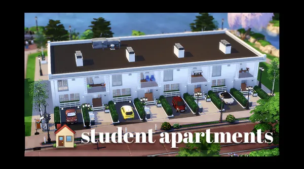 student apartments: semi-furnished and cc free!