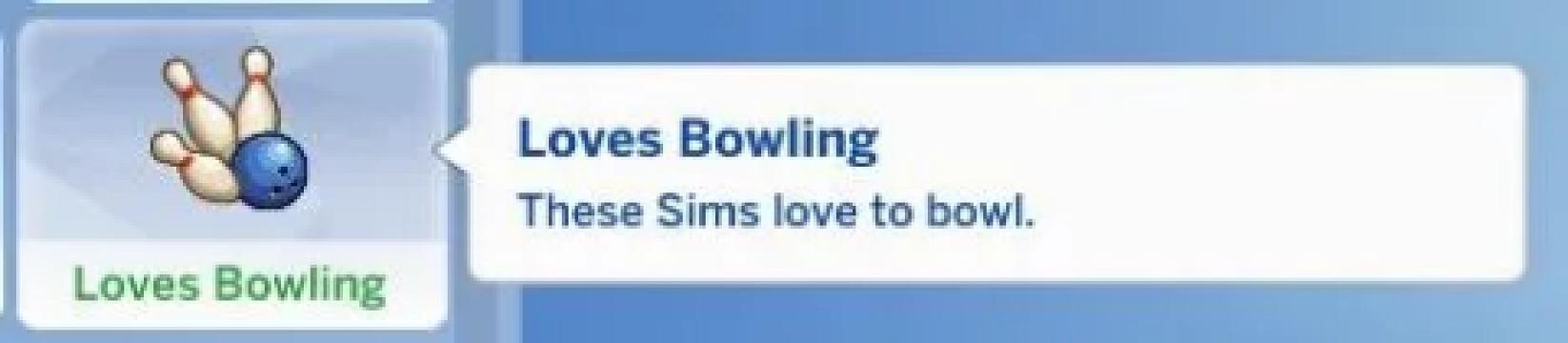 Loves to Swim Trait