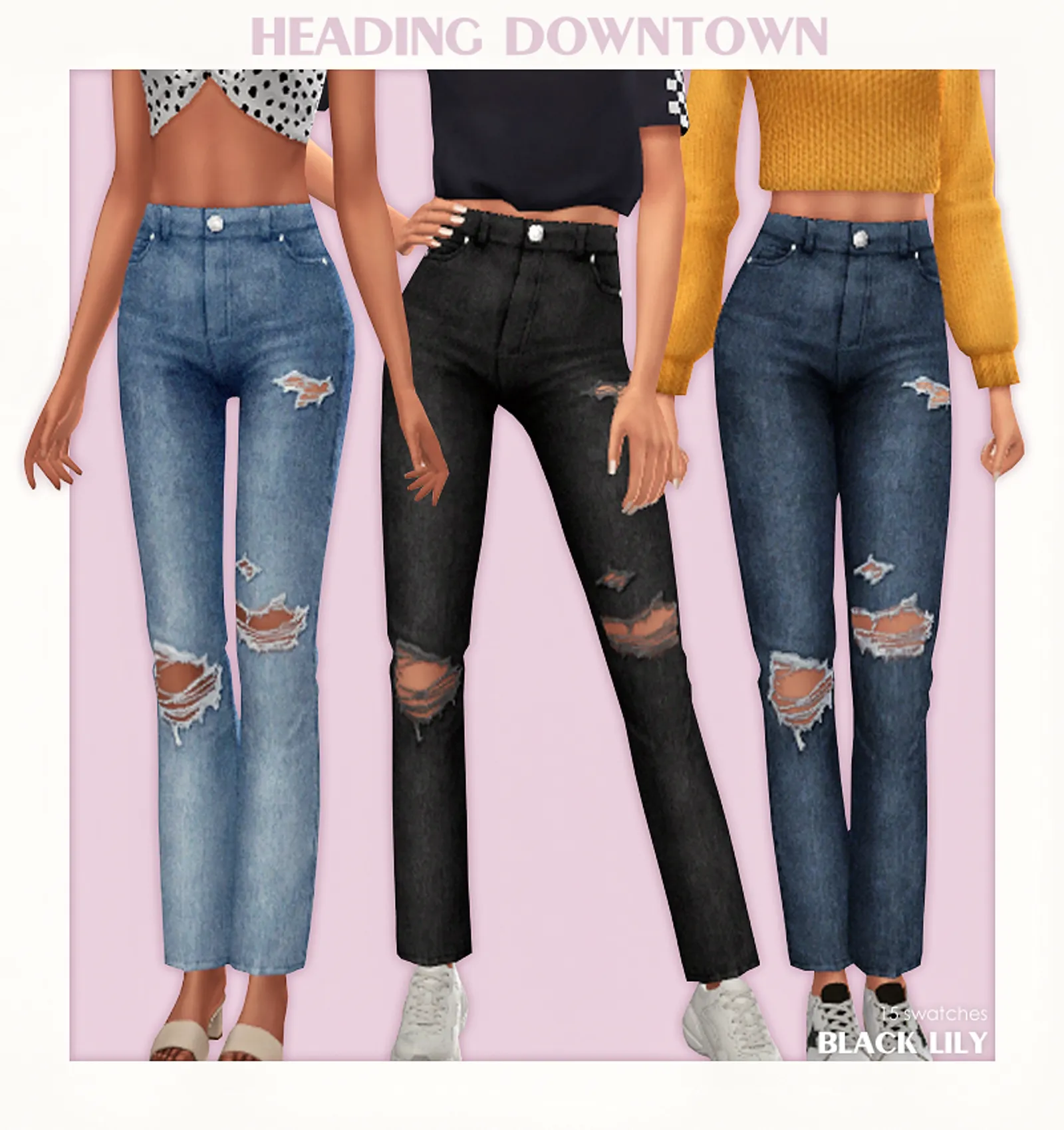 Heading Downtown Jeans