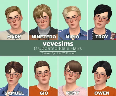[vevesims] Hair Dump 3.0