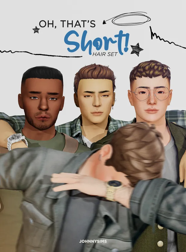 Oh, That's Short! Hair Set 