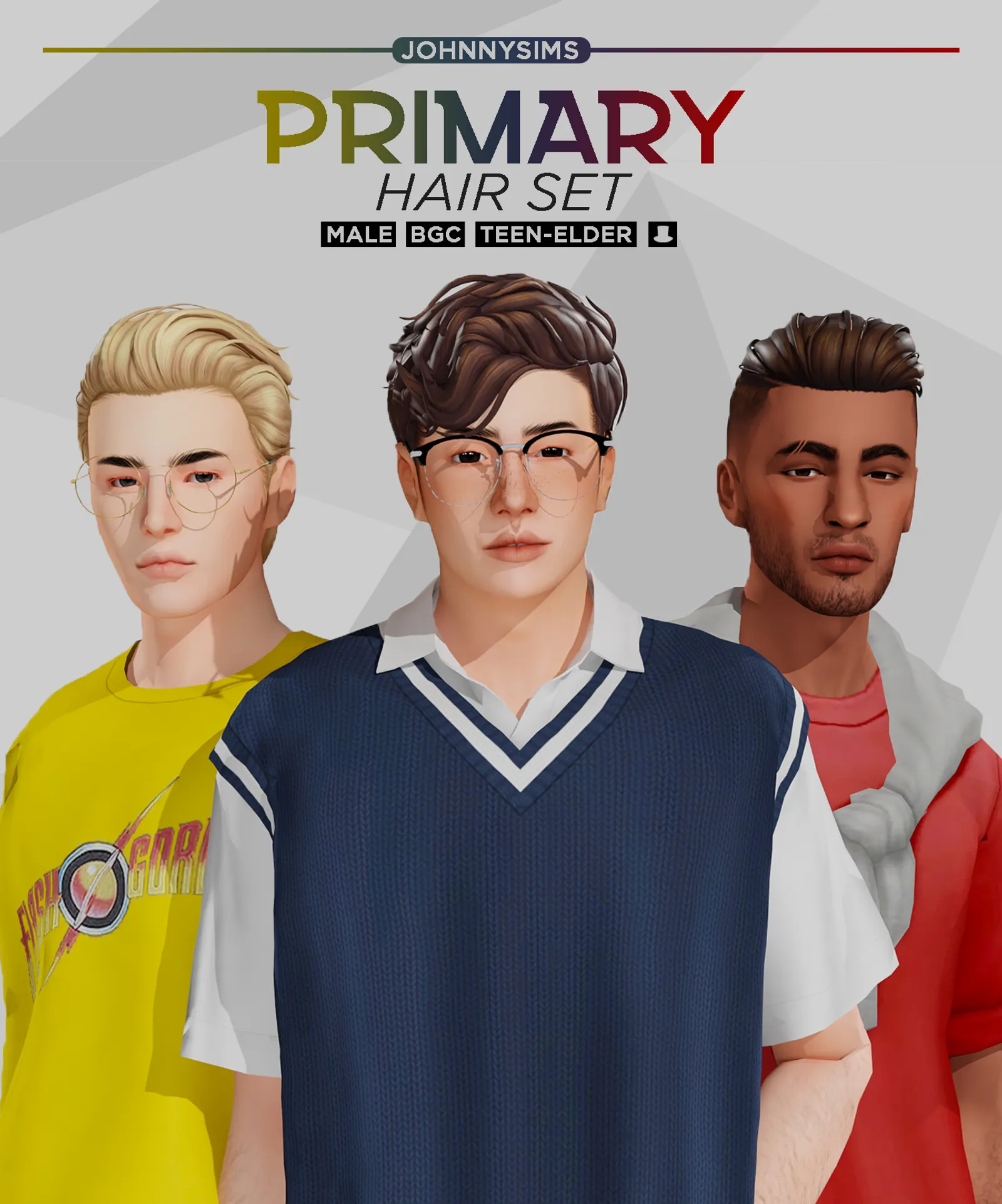 Primary Hair Set