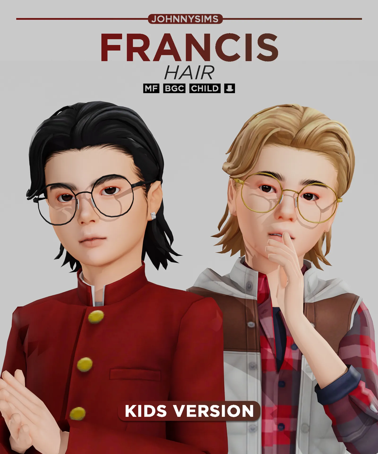 Francis Hair (Kids Ver.)