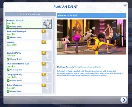 Wellness Retreat Event