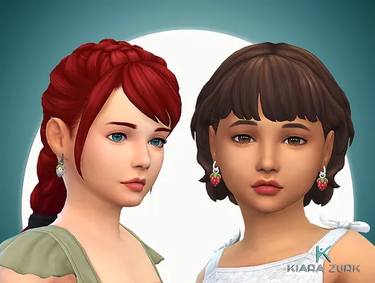 Strawberry Earrings for Girls
