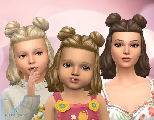 Medium Space Buns UPDATE