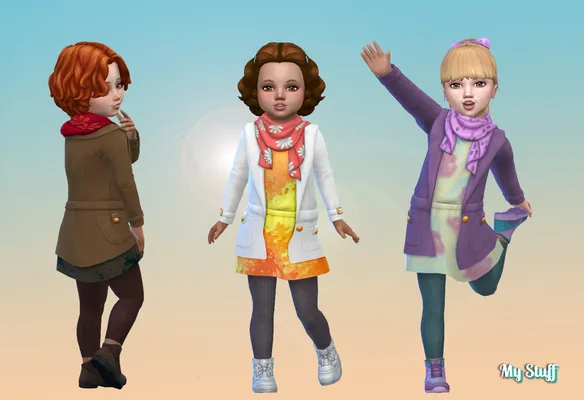 Jacket Scarf for Toddlers