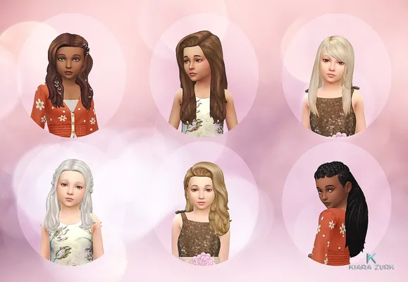 6 Girls Hairstyles Color UPDATED 6