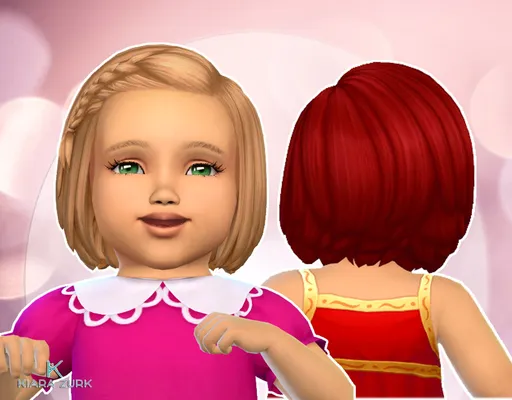 Short Bob Braid for Infants