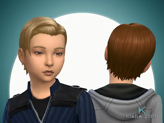 Bangs Brushed for Boys