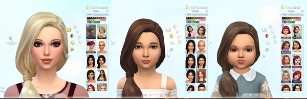 Side Pony Hairstyle UPDATE