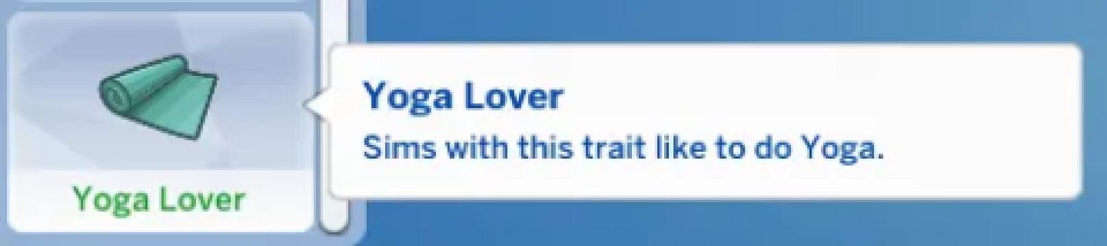 Toy Obsessed Trait