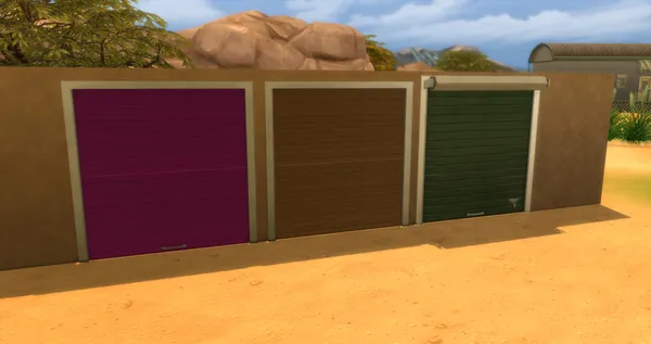 Functional garage doors