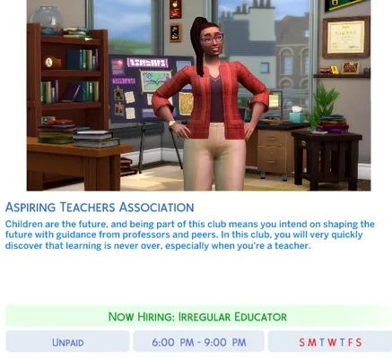 University Activities - 4 Activities for Sims in University [NOW REQUIRES XML INJECTOR]