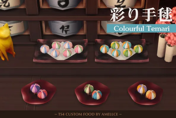 [Recipe] Colorful Temari Nerikiri