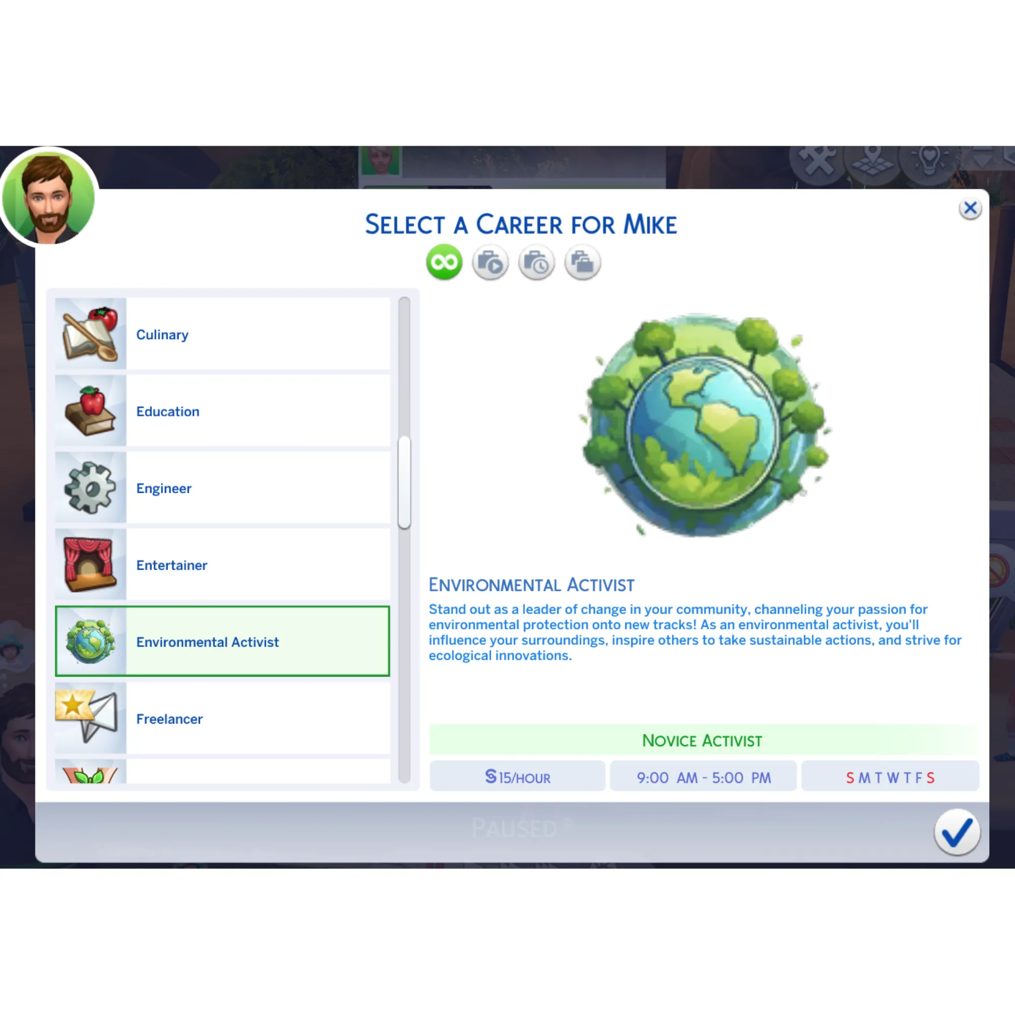 Captain Eco - gameplay Mod which adds new skill and interaction to waken up ecological awareness