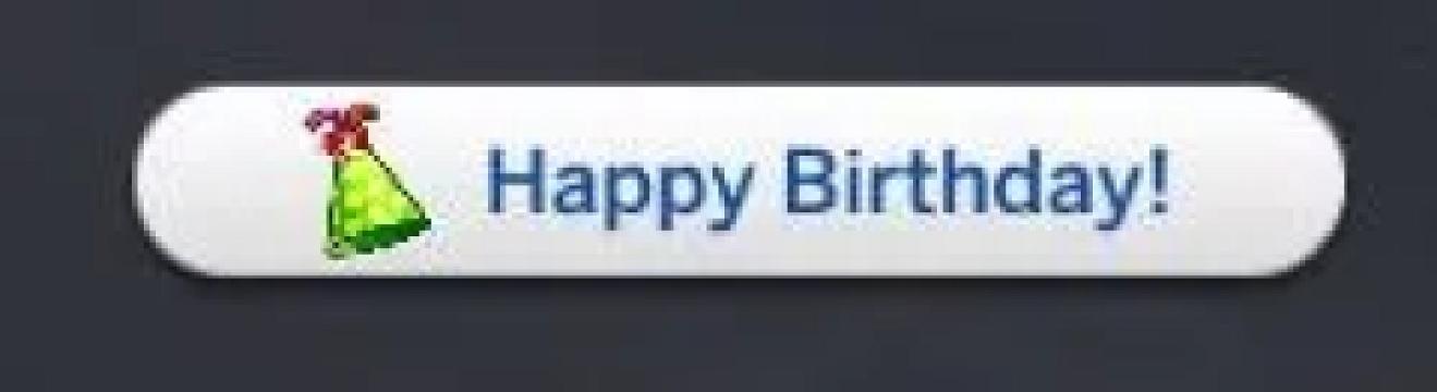 Happy Birthday