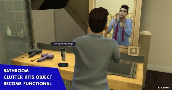 Sims 4 Bathroom Clutter Kits Become Functional 