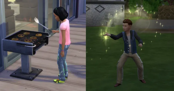 Kids Can Cooking and Perform Magic/Spell