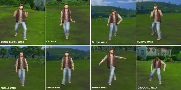 New walkstyles mod