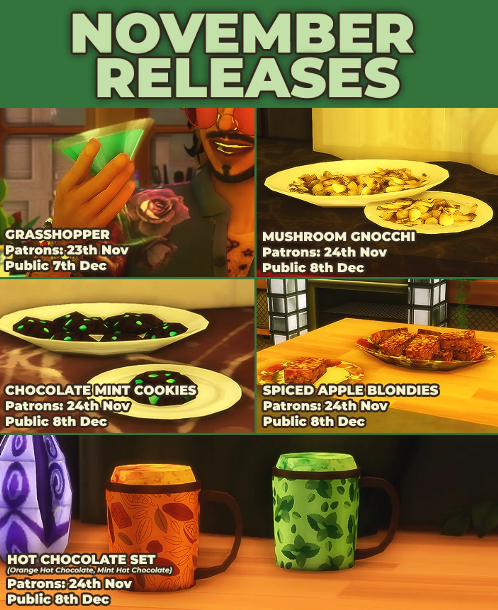 November 2022 Releases