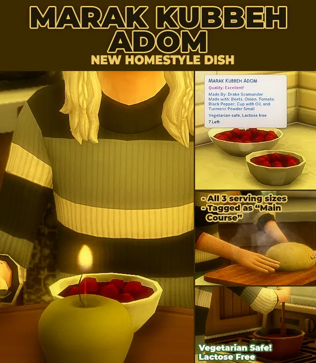 Marak Kubbeh Adom - New Custom Recipe 